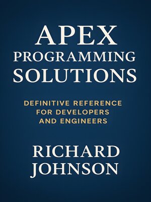 cover image of Apex Programming Solutions
